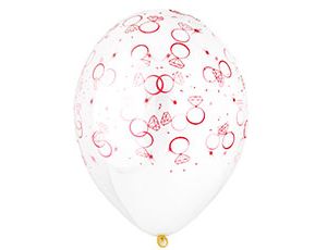 Кольца бриллиант, кристалл 14" 1103-2214     