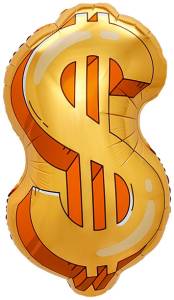 32" Знак Доллара, золото / Китай 26738