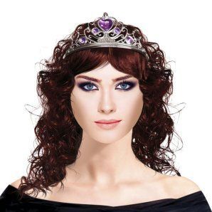 Парик "Принцесса с тиарой" шатенка/147-М