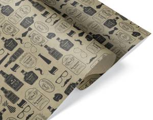 Крафт-бумага Лучшему мужчине 0,6*10 м./ 2050777