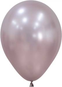 12" Розовый цветок, шелк 12 шт (Колумбия) 