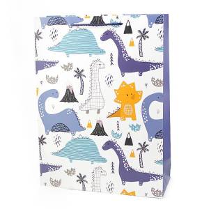 Пакет подар Динозаврики 31*42*12 1937-XL