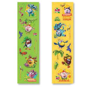 Наклейки "Смешарики легенда" 8 листов