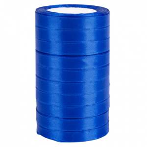 Лента атлас синяя 12 мм*22,85 м в уп. (10 шт.) / 88017663