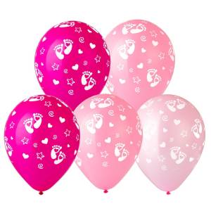 12" Пяточки Девочка станд/фэшн (Малайзия) 25 шт/1103-2431