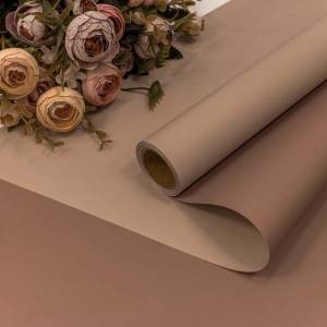 Пленка матовая Серо-коричневый/Бежево-коричневый 0,58*10 м. / 1304/24