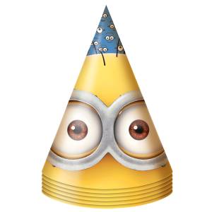 Колпак "Миньоны", 6 шт.