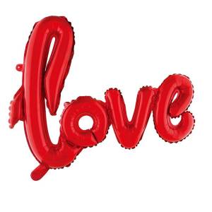 Надпись "LOVE" красная 39"/Китай/751001R