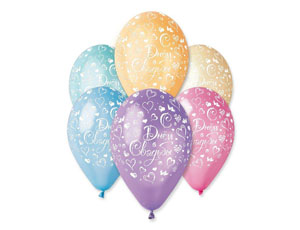 С Днем свадьбы 12" металл (Италия)