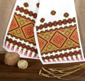 Рушник плотный шелк 150*36 см / 1485825