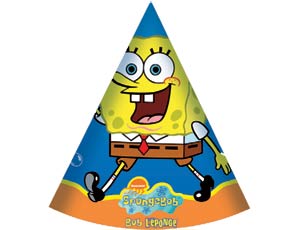 Колпак "Губка Боб" 6 шт.