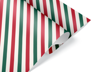 Уп. бумага "Праздничные полоски" 0,7*1м (10 листов)/ 2050758