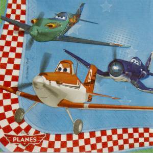 Салфетки бумажные "Самолеты" 33 см 20 шт