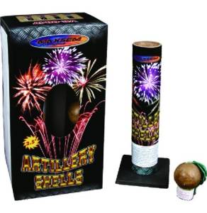 Artillery shells 2.5" 6залпов Фестивальные шары