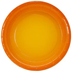 Тарелка  "Оранжевый , Градиент" 7 дюйм. 6 шт.