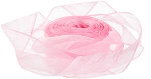 Лента Органза 2.5 см.*9,14 м. "Нежная грация" розовая / 6233987