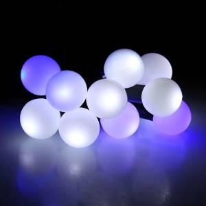 Гирлянда улич. "Шарики большие" 10 м.
