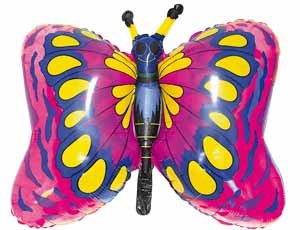 Бабочка малиновая /Flexmetal