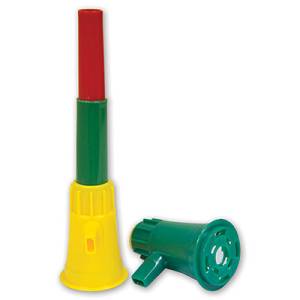 Горн болельщика складной трехсекционный 21 см