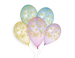 Бабочки Золотые, кристалл 14" 1103-2134