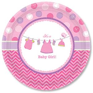 Тарелка  "Любимая дочка" 27 см. 8 шт.