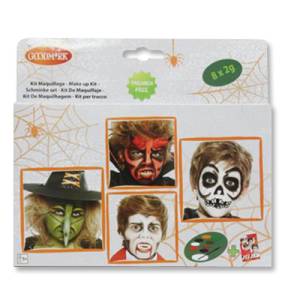 Аквагрим "Страшилки" 8 цв 16 гр+акс