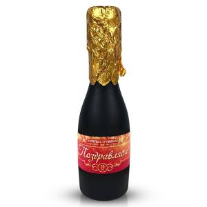 Хлопушка пружинная "Шампанское.Поздравляем!" 20 см.(8020СН)