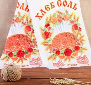 Рушник Хлеб-соль Розы 150*36 см / 1161722