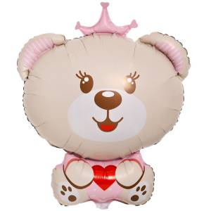 Медведица принцесса с сердечком/ Agura 1207-6692