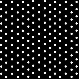 Крафт-бумага "Горох" белый на черном 70 см*10 м.