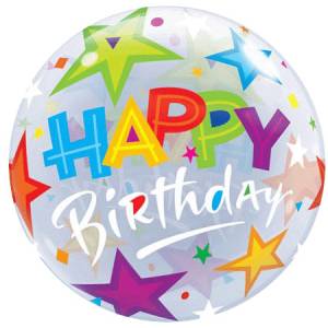 22" Bubble HB звезды (Qualatex)/121202-1224