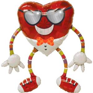 Сердце в очках (ходячий шар)