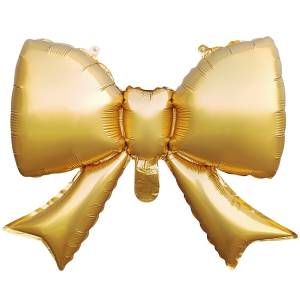 МИНИ Бант золотой сатин (Китай) / 1206-1747