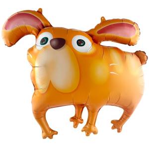 Собака ушастая рыжая / Китай 1207-6237