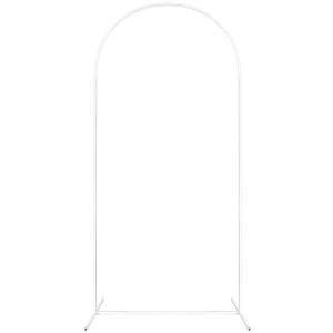 Арка для шаров 1*2,2 м. полукруглая металл, белая / 6233789