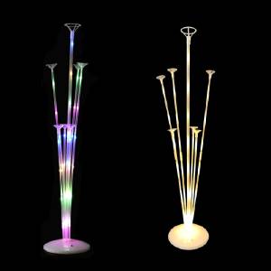 Стойка для шаров с подсветкой, 7 трубочек Китай) / ВТ009, ВТ010