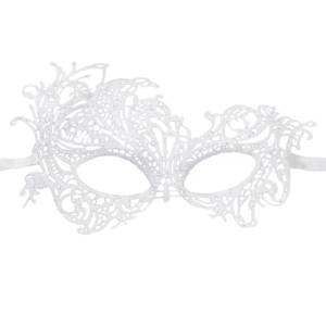 Маска кружевная "Венеция" белая / 6230956