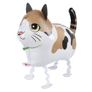 3D Пятнистый котенок (ходячий шар) / Китай 24561P