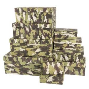 Коробка 12*6,5*4 см "Камуфляж"