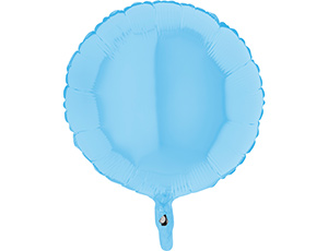 18" Круг матово-голубой (Grabo)/1204-0886