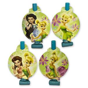 Язычок-гудок с карточкой "Disney Феи" 8 шт