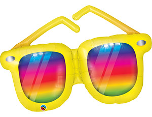 Очки радужные (Qualatex) /1207-3405