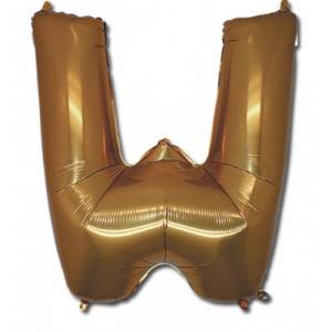 Буква "W" - золото/MD