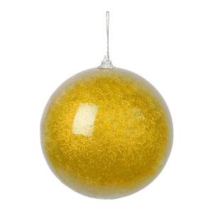 Ел. украшение шар золото 7 см (6 шт в упак) / ч10512