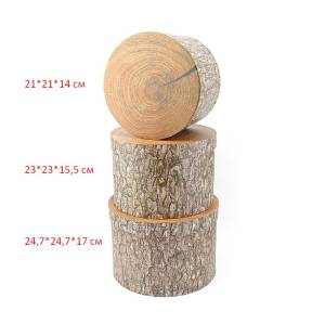 Коробка 24,7*24,7*17 см "Дерево" / 19200-МВ