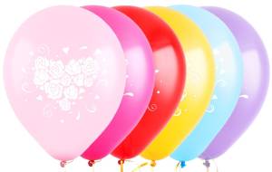 12" Свадебное ассорти (5 дизайнов) (Турция)