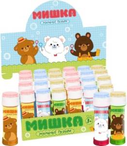Мыльные пузыри "Любимый мишка" 60 мл./ 500416
