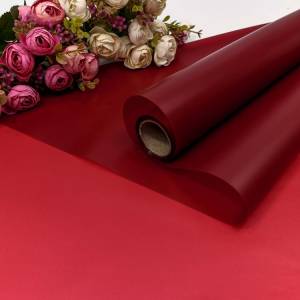 Пленка матовая Пурпурно-красная 0,58*10м./001357/14