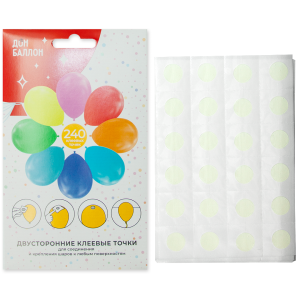 Двусторонние клейкие круги 240шт / 615302