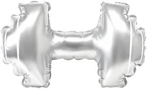 37" Гантель серебро / Китай 27724